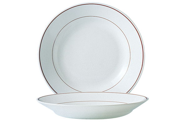 Arcoroc bordeaux - Suppenteller